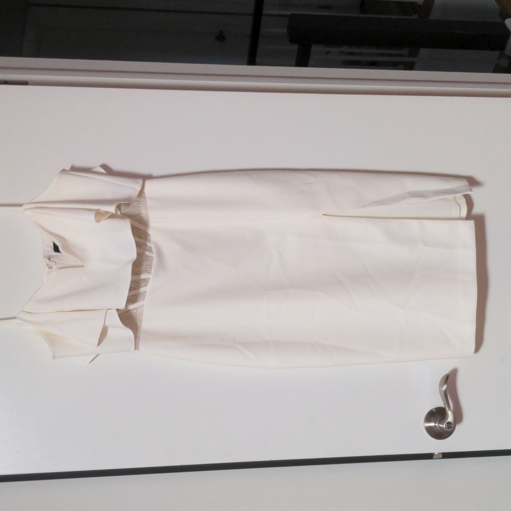 Aidan Maddox White Dress